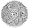 Pierre de naissance&nbsp;d'avril – Pièce  en argent pur rehaussée de cristaux Swarovski<sup>MD</sup>