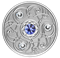 Pierre de naissance de septembre – Pièce en argent pur rehaussée de cristaux SwarovskiMD – Tirage : 