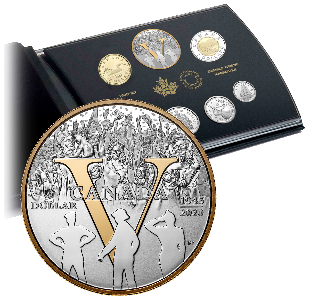 2020 Pure Silver Proof Set - 75th Anniversary of V-E Day | The