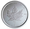 Pièce en argent pur – Marque d'atelier W : Feuille d'érable en argent (Winnipeg, 2020)