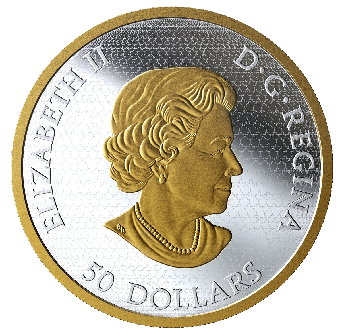 5 oz. Pure Silver Coin - Christmas Train - Mintage: 1,000