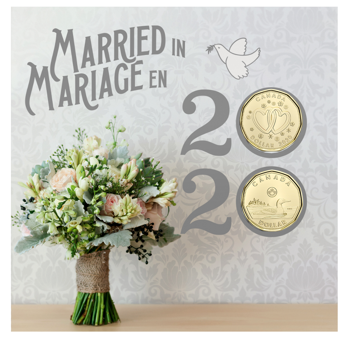 2020 Wedding 6-Coin Gift Card Set | The Royal Canadian Mint