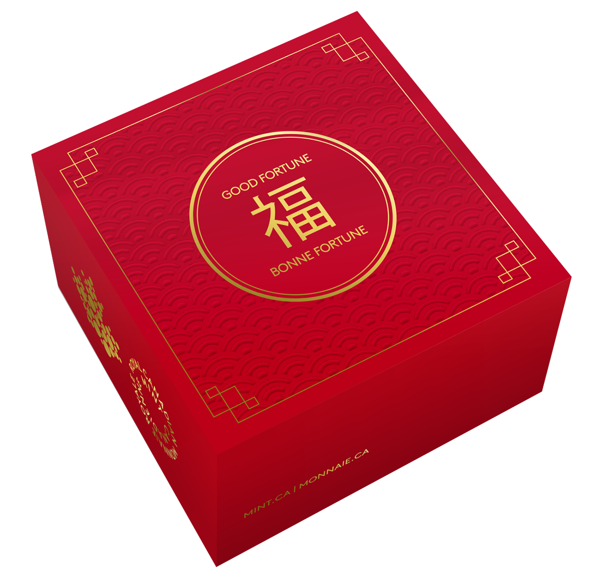 Pure Gold Coin – Lucky Flower Dragon – Mintage: 5,888 (2020) | The
