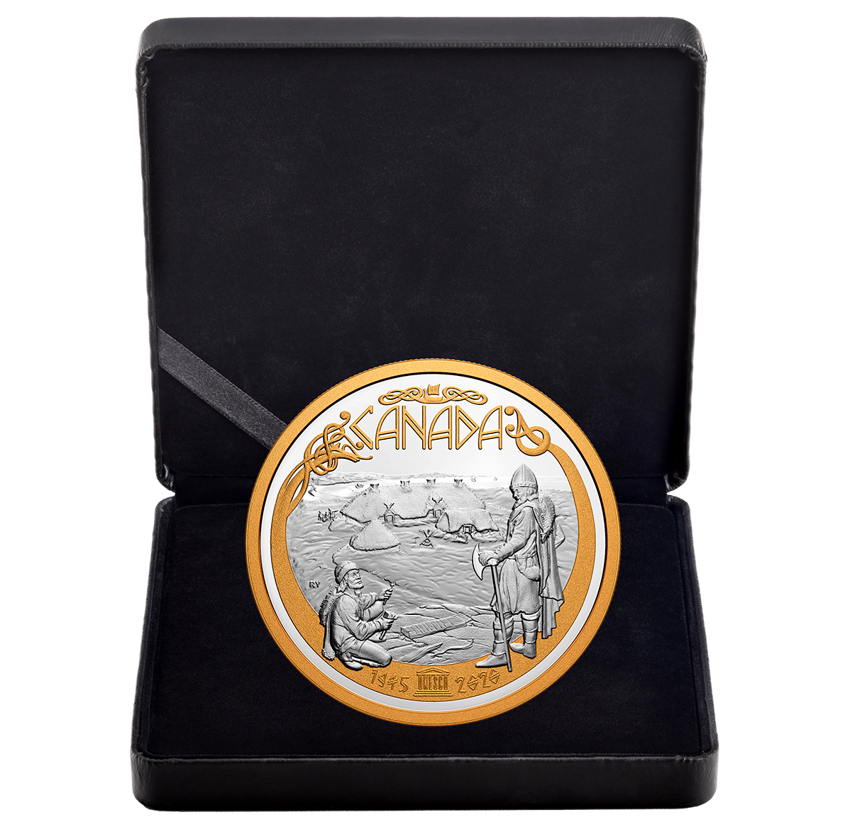 1/2 Kilogram Pure Silver Coin - 75th Anniversary of UNESCO