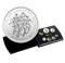 2020 Pure Silver Coloured 6-Coin Set with Medallion - Canadian Circulation Collection - Mintage: 7,0