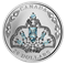 1 oz. Pure Silver Coin – Her Majesty Queen Elizabeth II's Brazilian Aquamarine Tiara – Mintage: 4,00