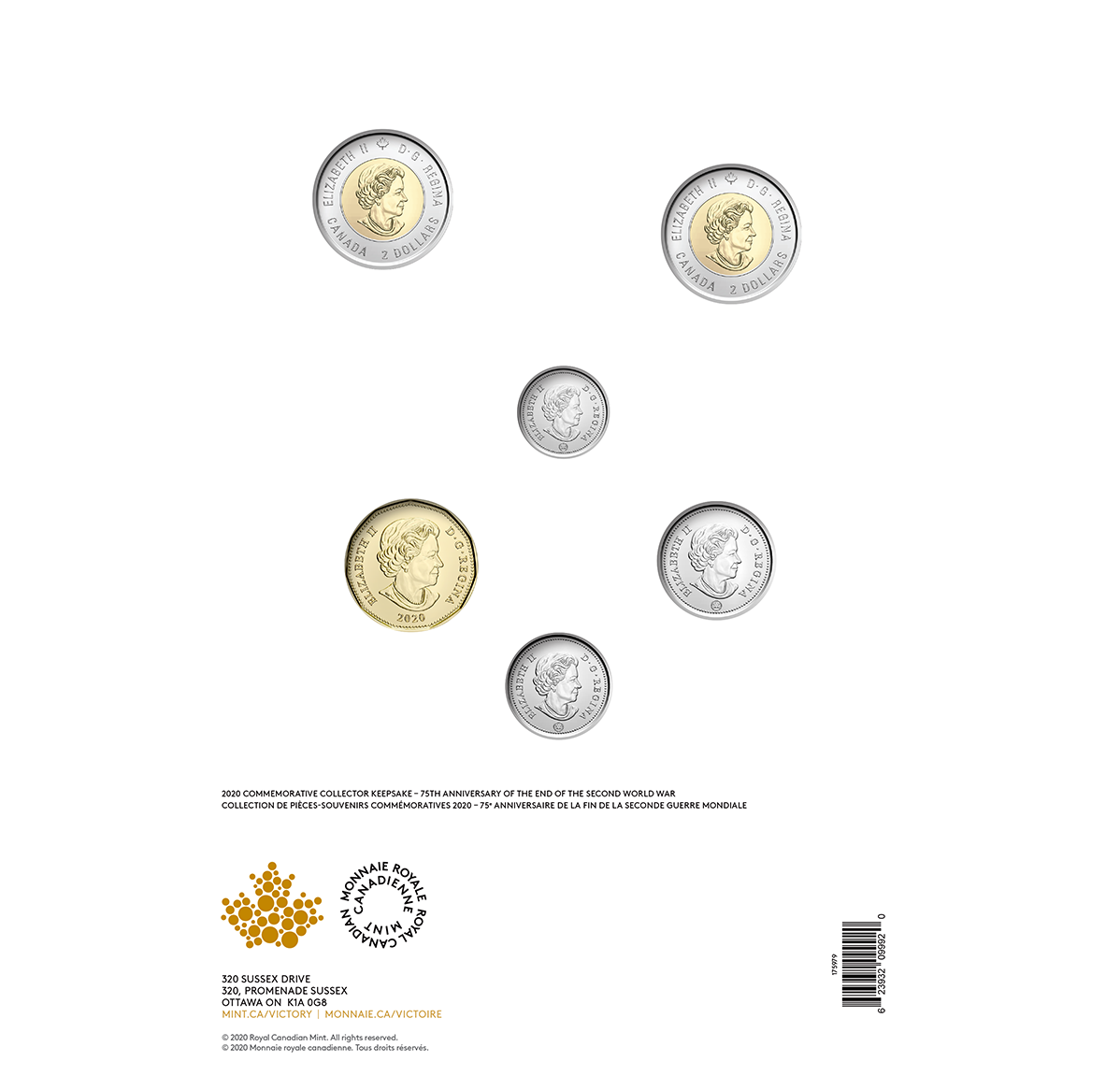 2020 Commemorative Collector Keepsake Collection The Royal Canadian Mint