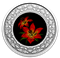 Pure Silver Coloured Coin – Western Lily: Floral Emblems of Canada: Saskatchewan – Mintage: 4,000 (2