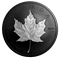 3 oz. Pure Silver Coin - Rhodium-Plated Incuse Silver Maple Leaf – Mintage: 2,000 (2020)