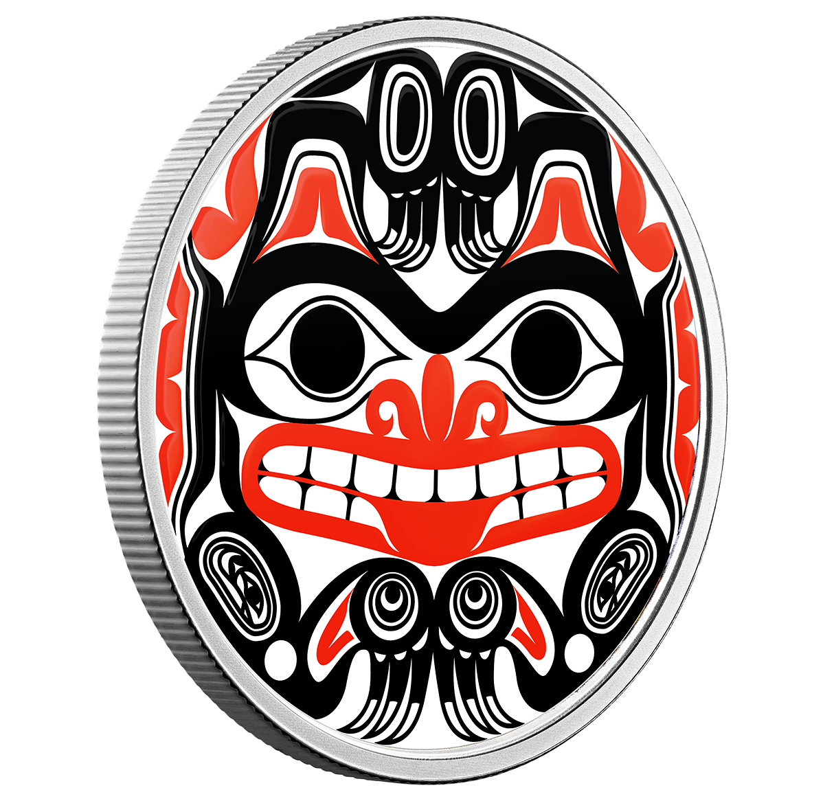 2020 Canada $20 Bill Reid Grizzly Bear Xhuwaji Haida 1 oz Silver Coin  7500 Made 