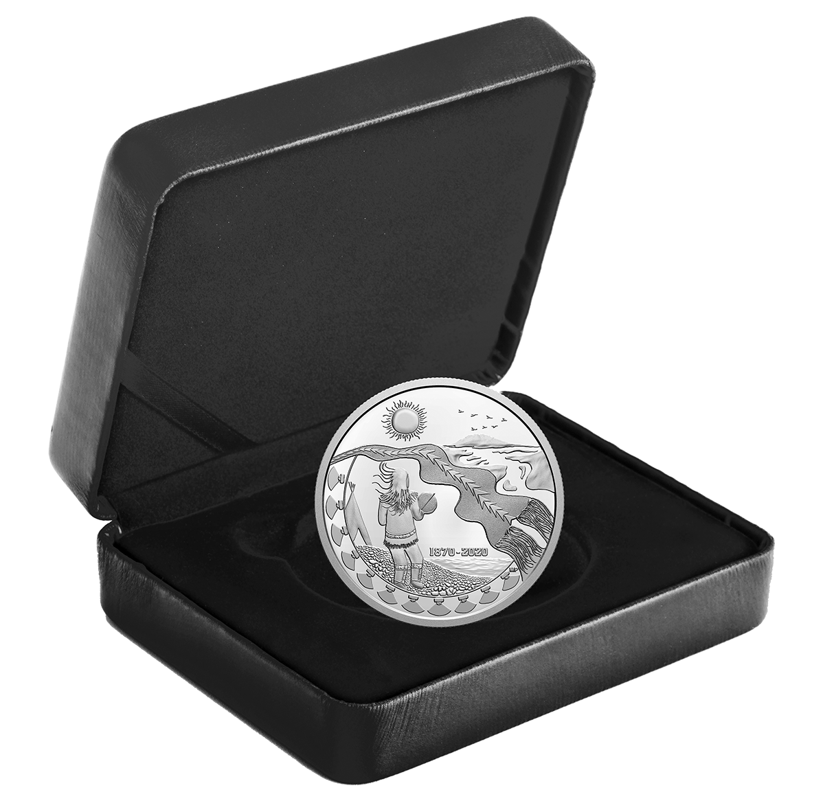 COIN PARKING DELIVERY 『Family vol.2』 2023 $2 Tribute: W Mint Mark Polar Bear - Pure Silver Coin