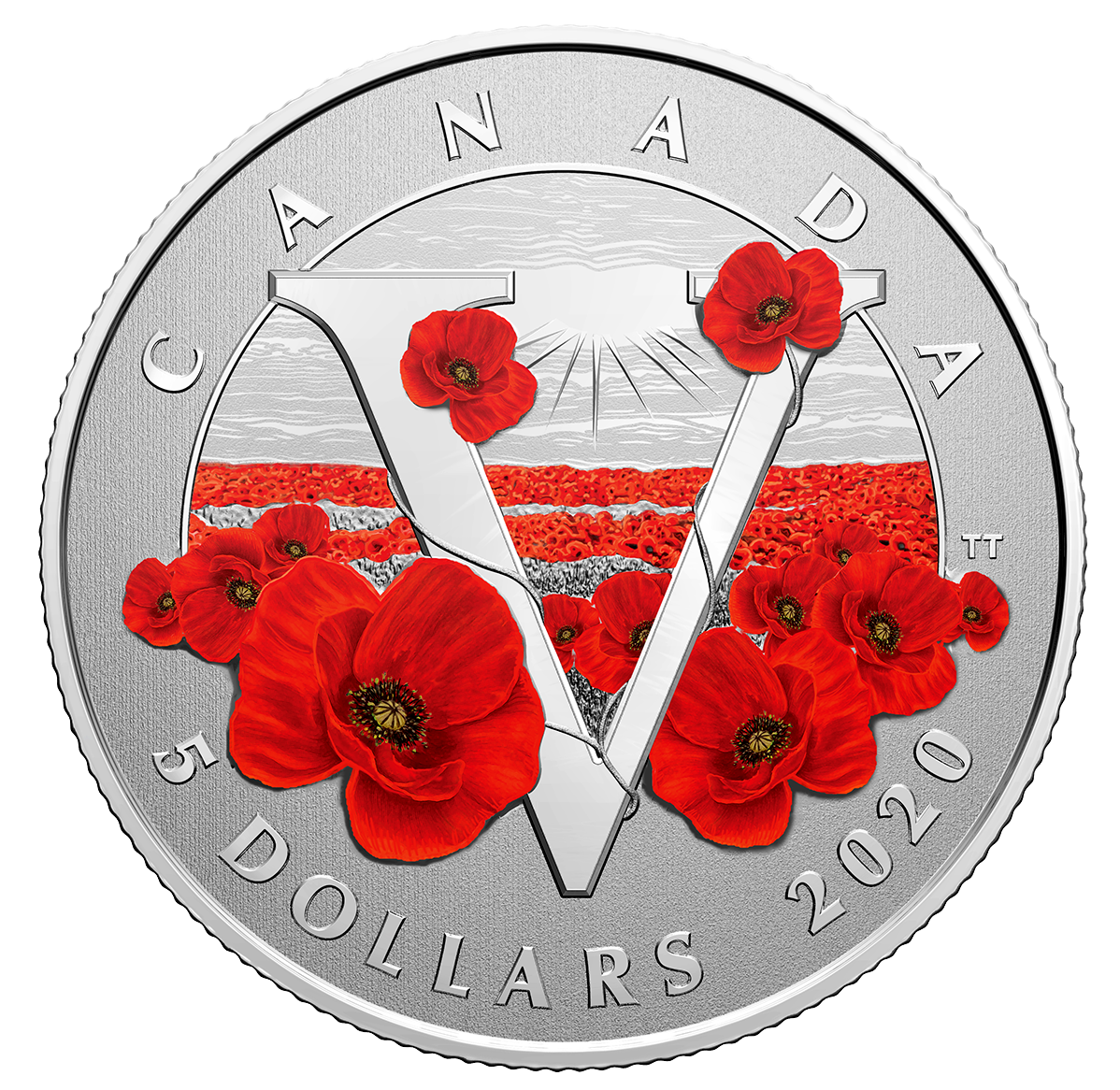 Pure Silver Coin - Moments to Hold: Remembrance Day (2020)