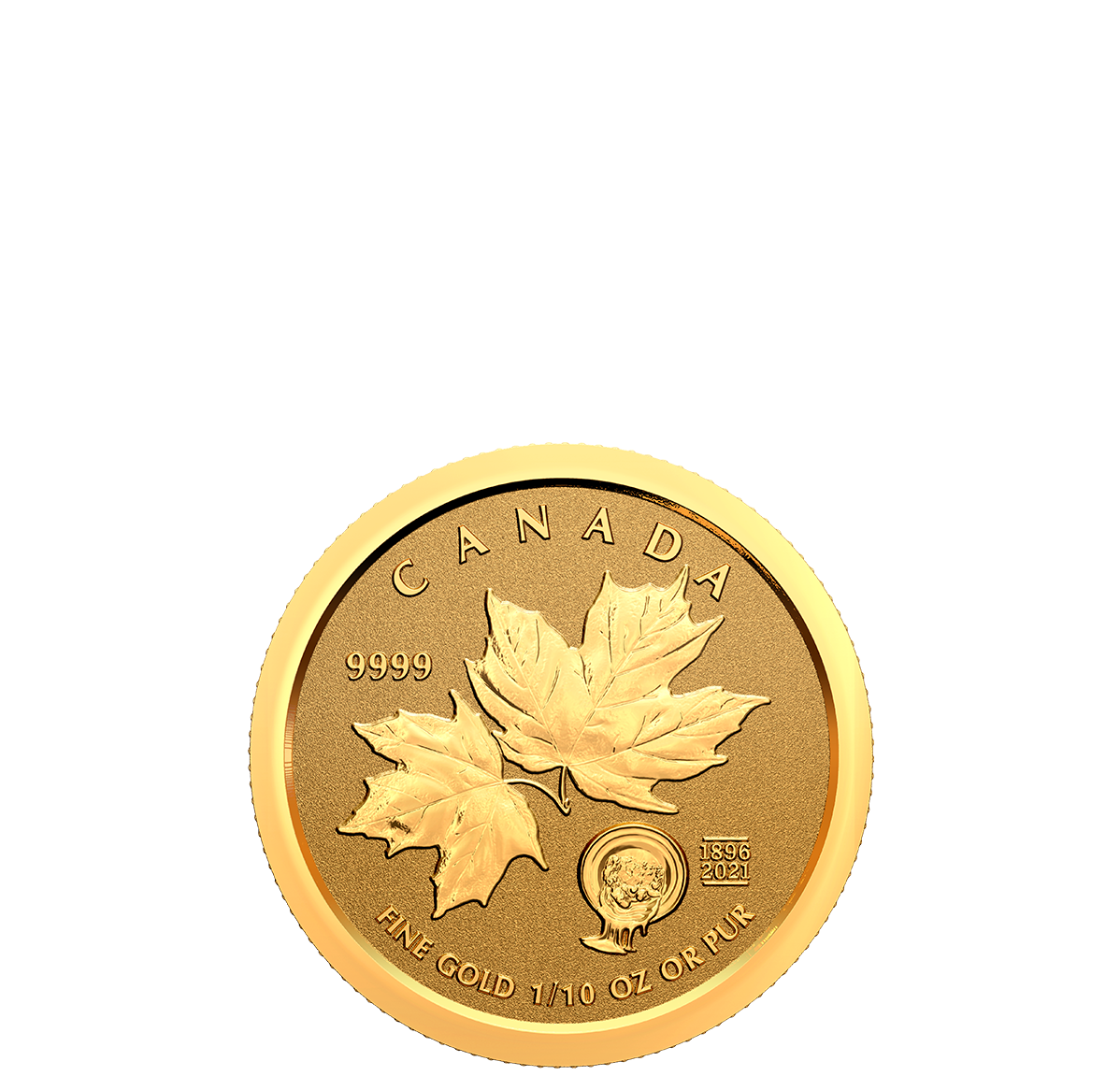 カナダ　ブロンズ　コレクション Pure Gold Fractional Set – 125th Anniversary of the Klondike