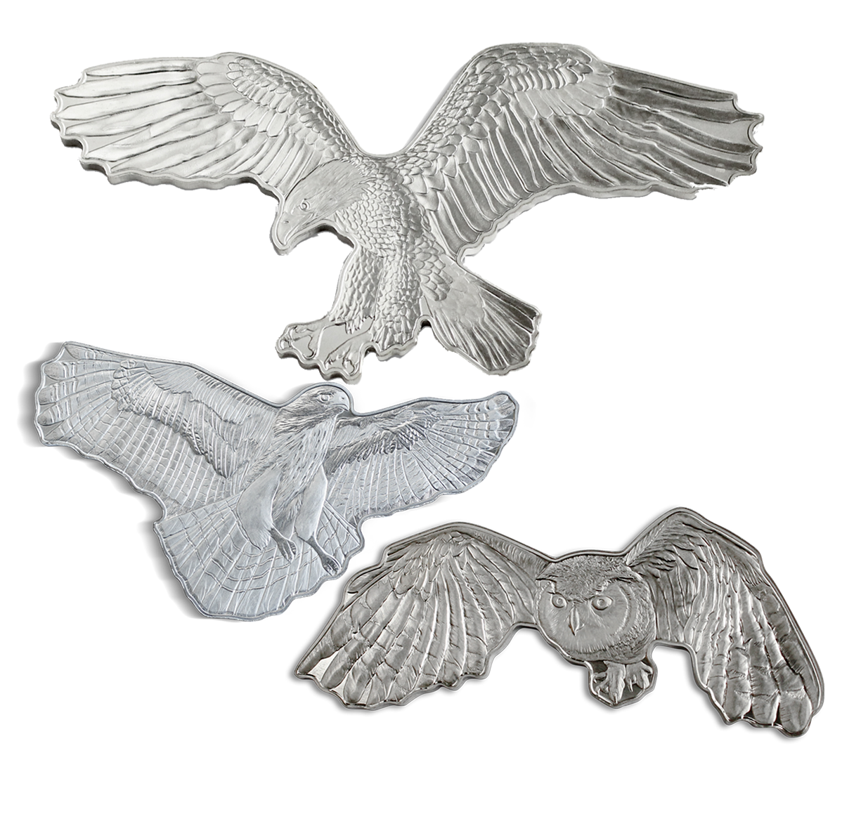 Hunters of the Sky - 1 oz. Pure Silver 3-Coin Subscription