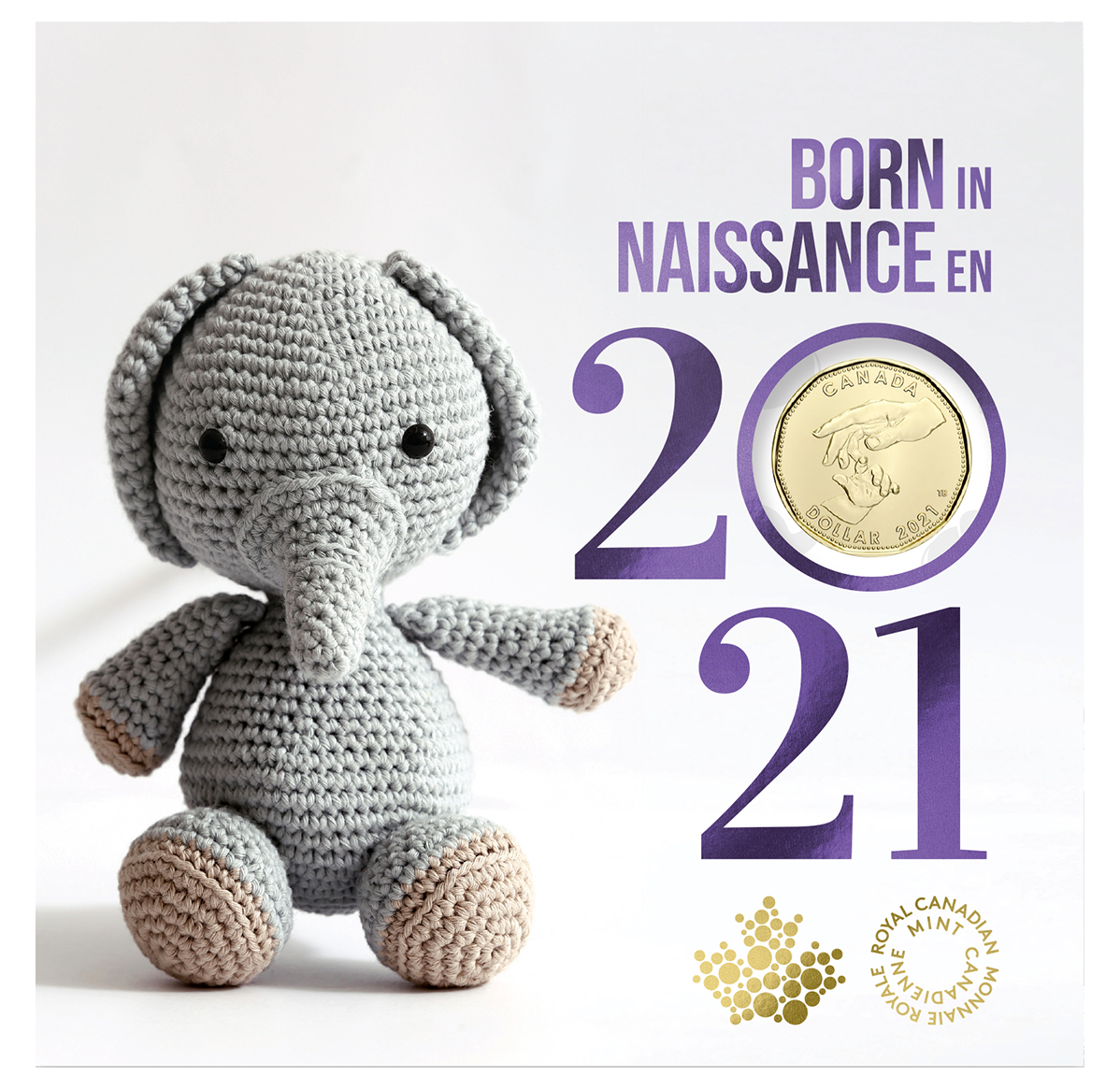 Baby 5Coin Gift Card Set (2021) The Royal Canadian Mint