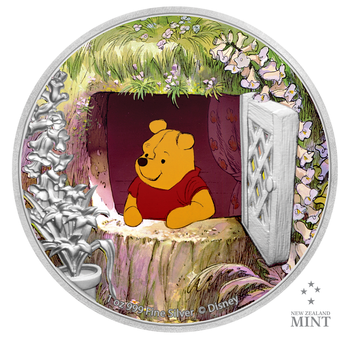 Winnie the Pooh - 1 oz. Pure Silver 4 Coin Subscription
