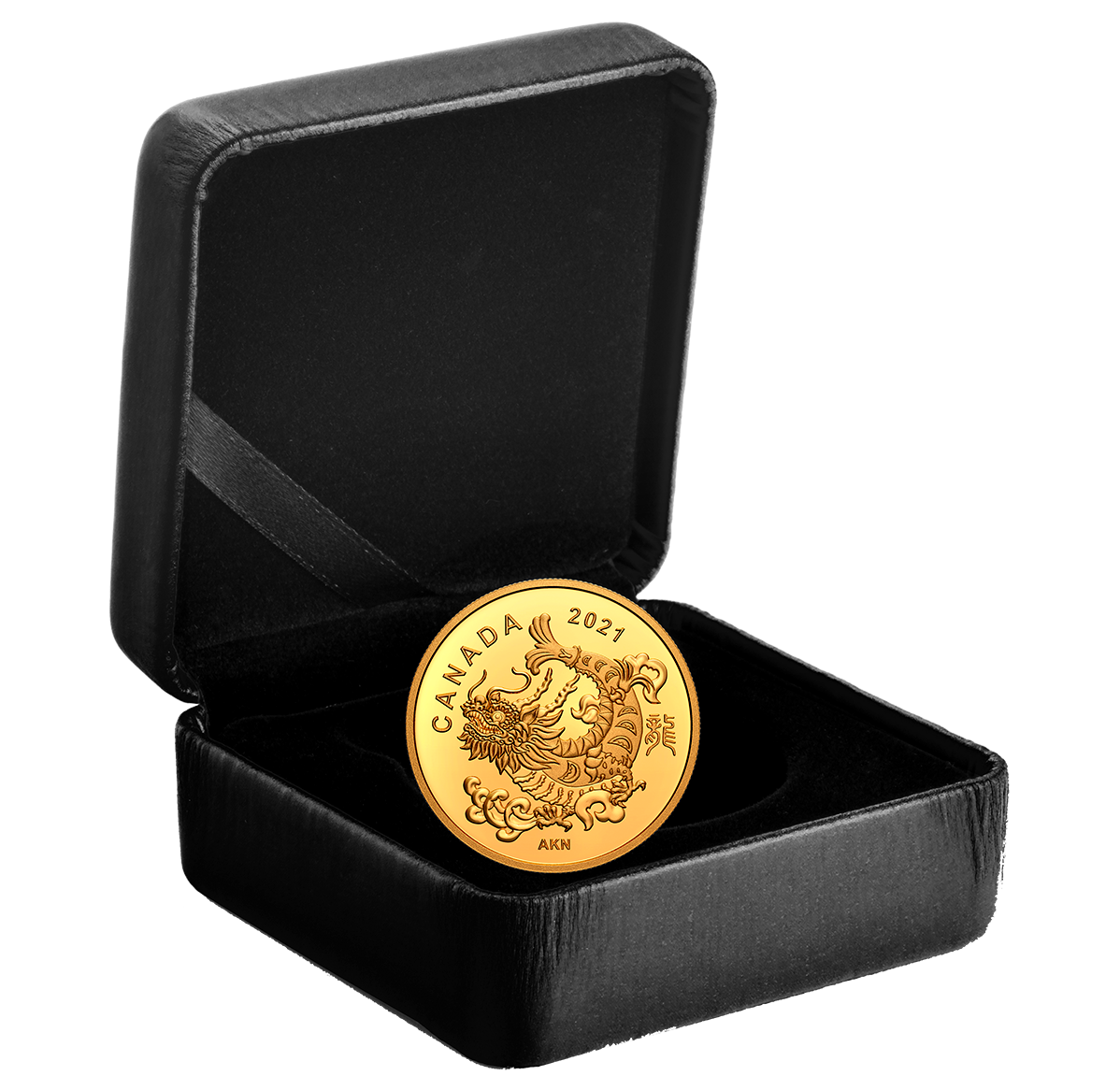 Pure Gold Coin – Triumphant Dragon (2021) | The Royal Canadian Mint