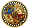 Pièce de 1 oz en or pur - Affrontement de mouflons d'Amérique
