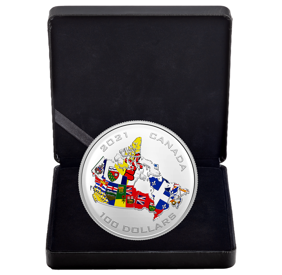 10 oz. Pure Silver Coin - Canada's Provincial and