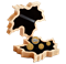 99.99% Pure Gold Fractional Set