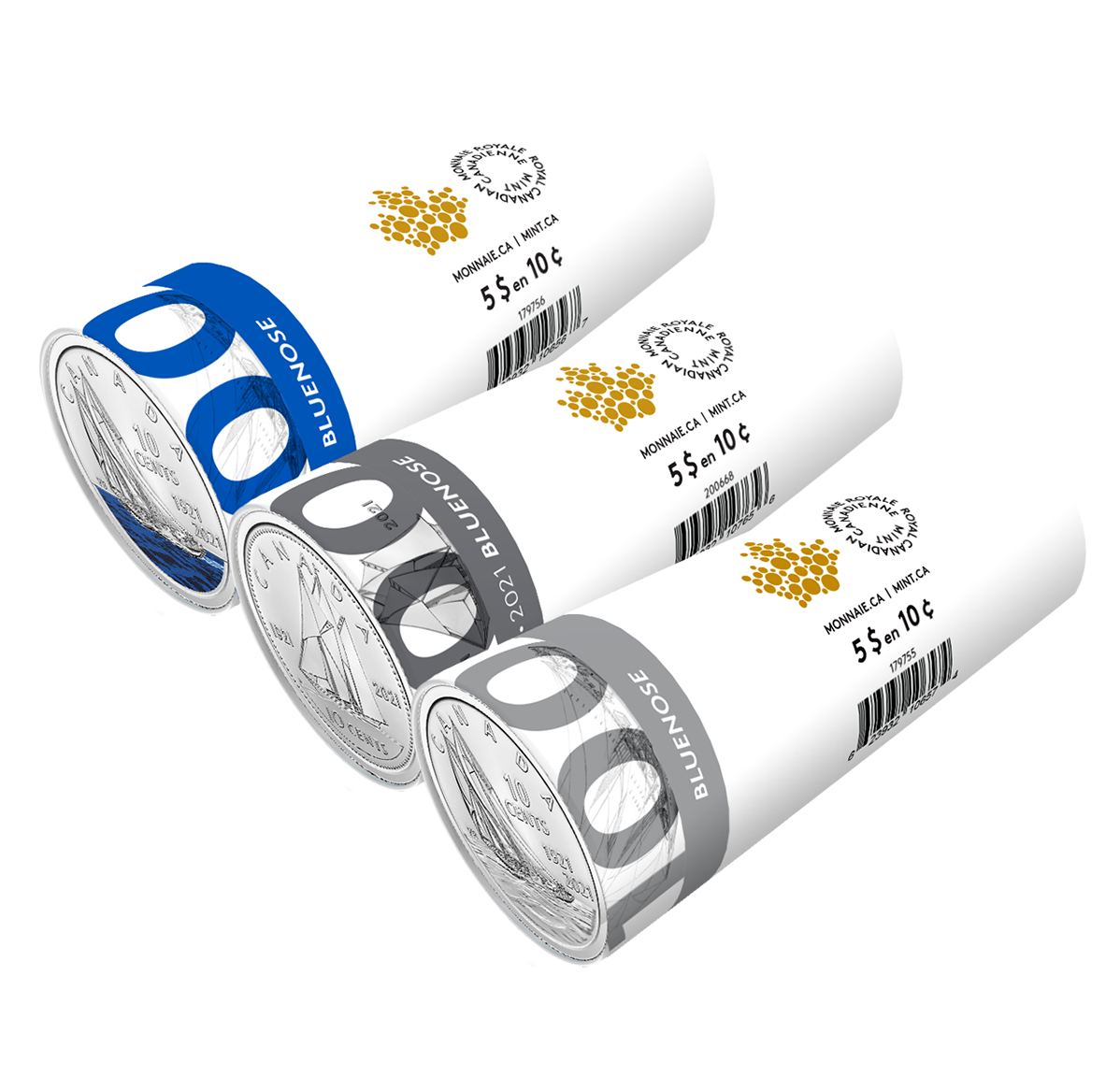 100th Anniversary of Bluenose Special Wrap Roll Set | The