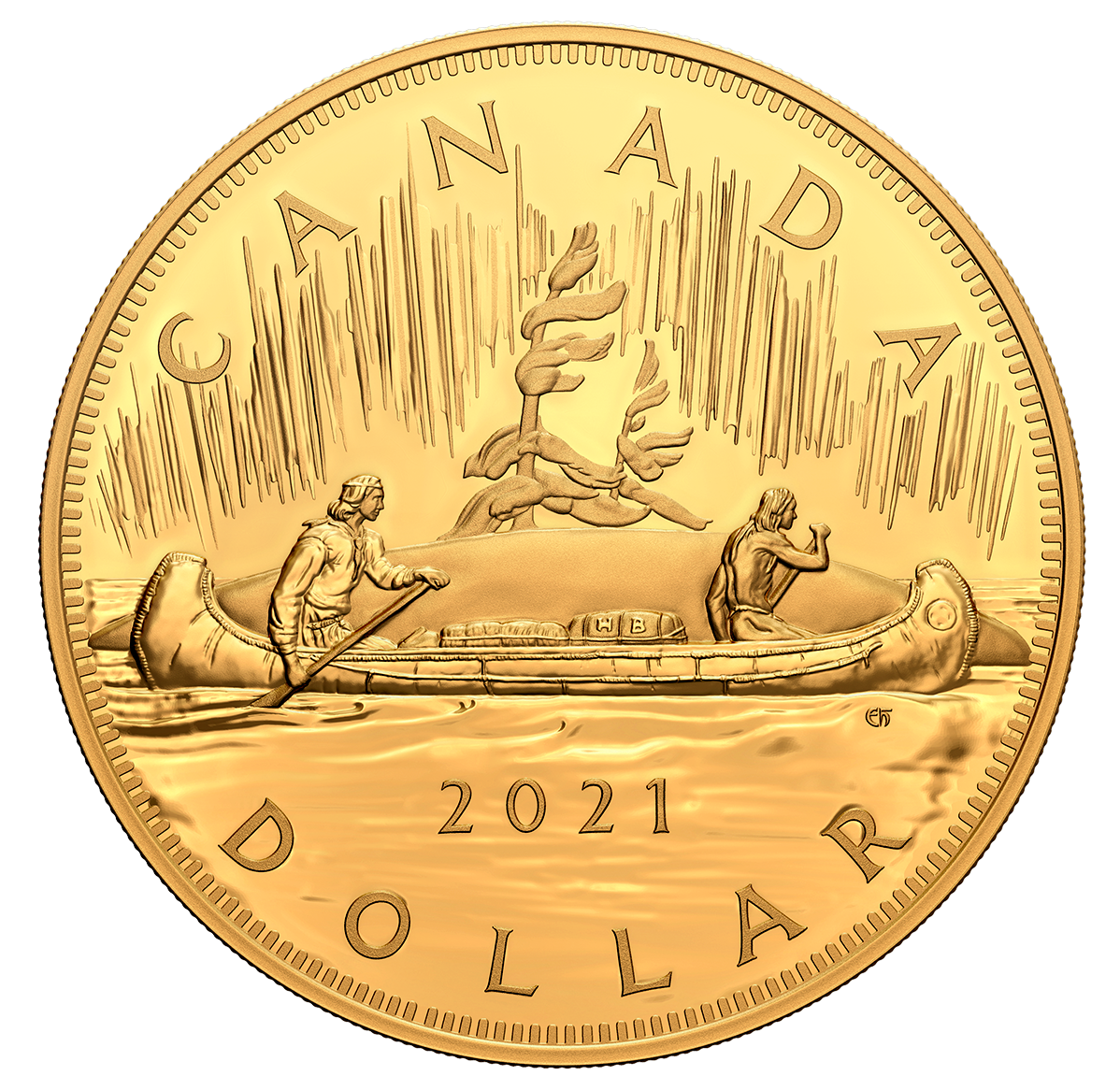 1 Kilogram Pure Gold Coin - The Quintessential Voyageur Dollar