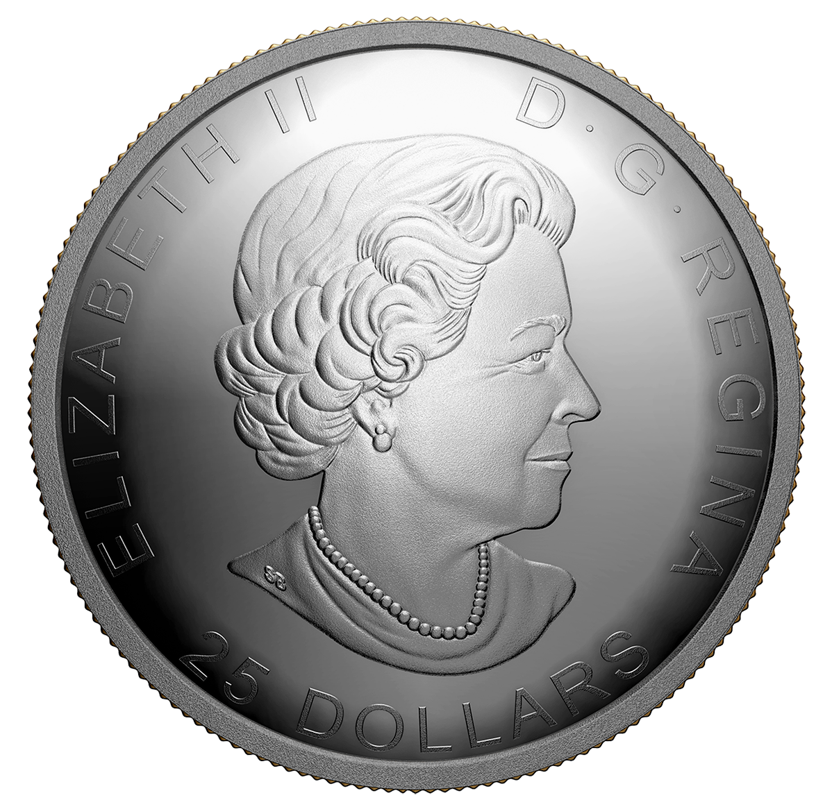 1 oz. Pure Silver Concave Coin – 125th Anniversary of the