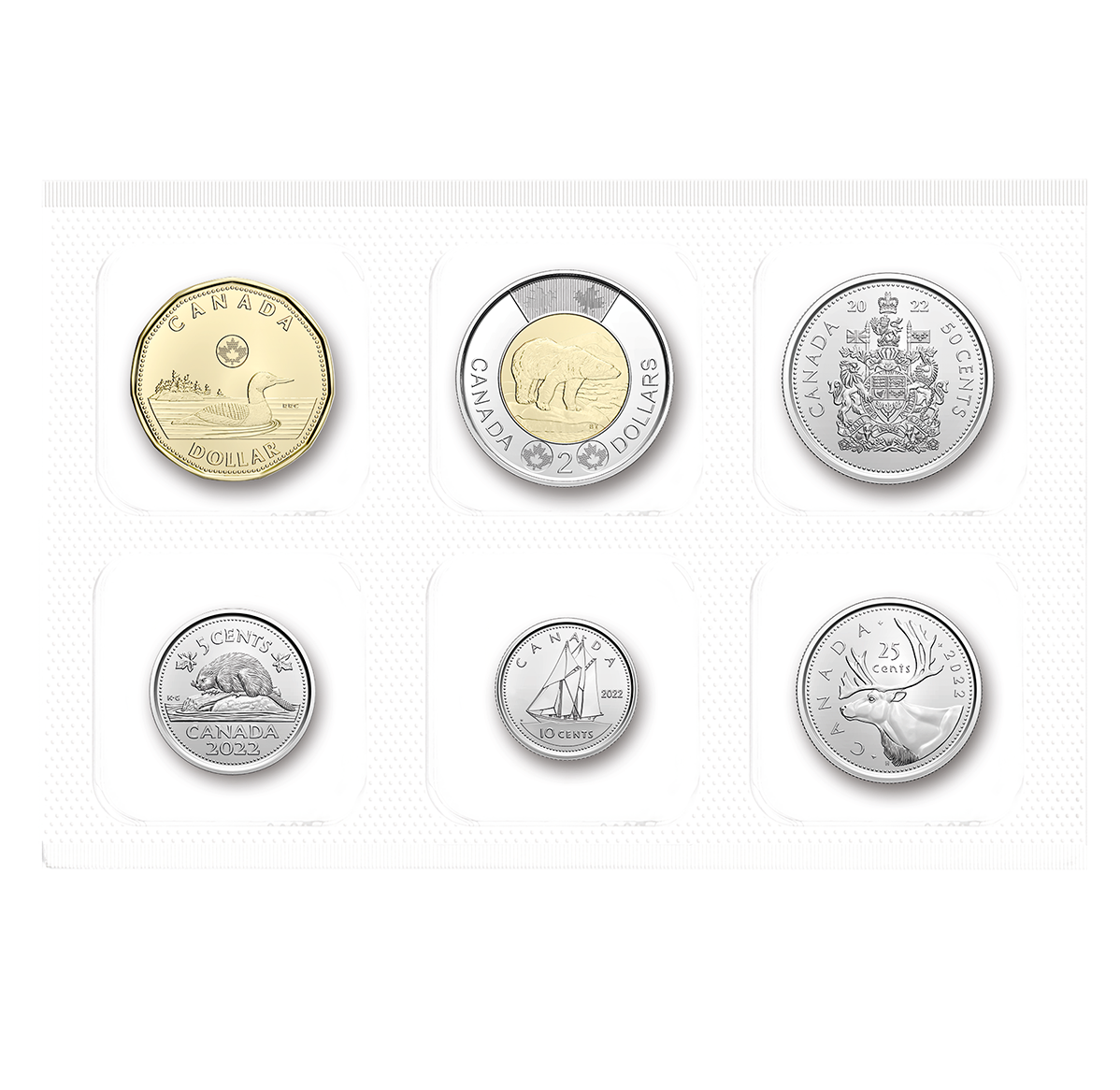 CANADA 2017 CLASSIC 10 CENTS UNCIRCULATED FROM ROLL 