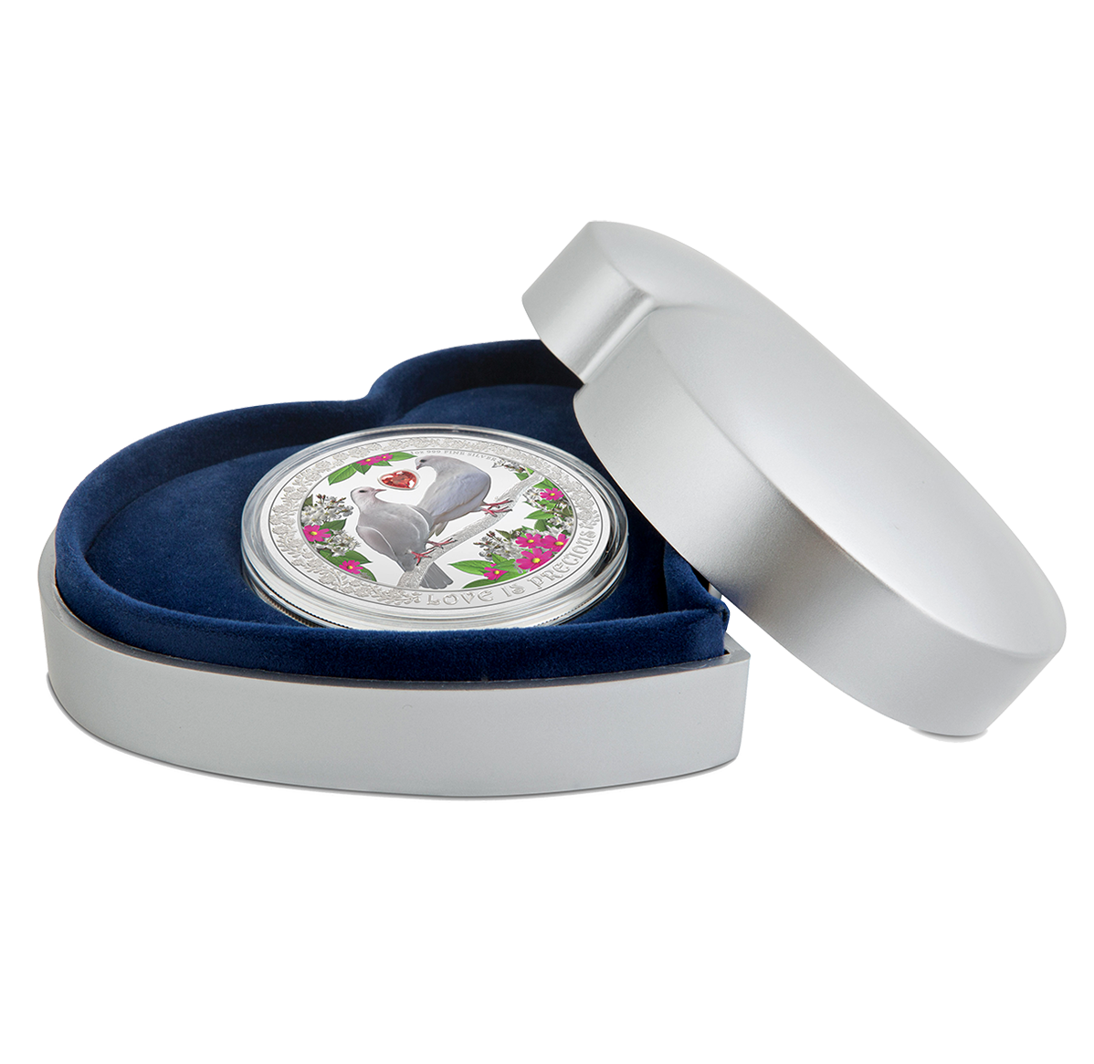 1 oz. Pure Silver Coin - Love is Precious: Dove (2022) | The Royal ...