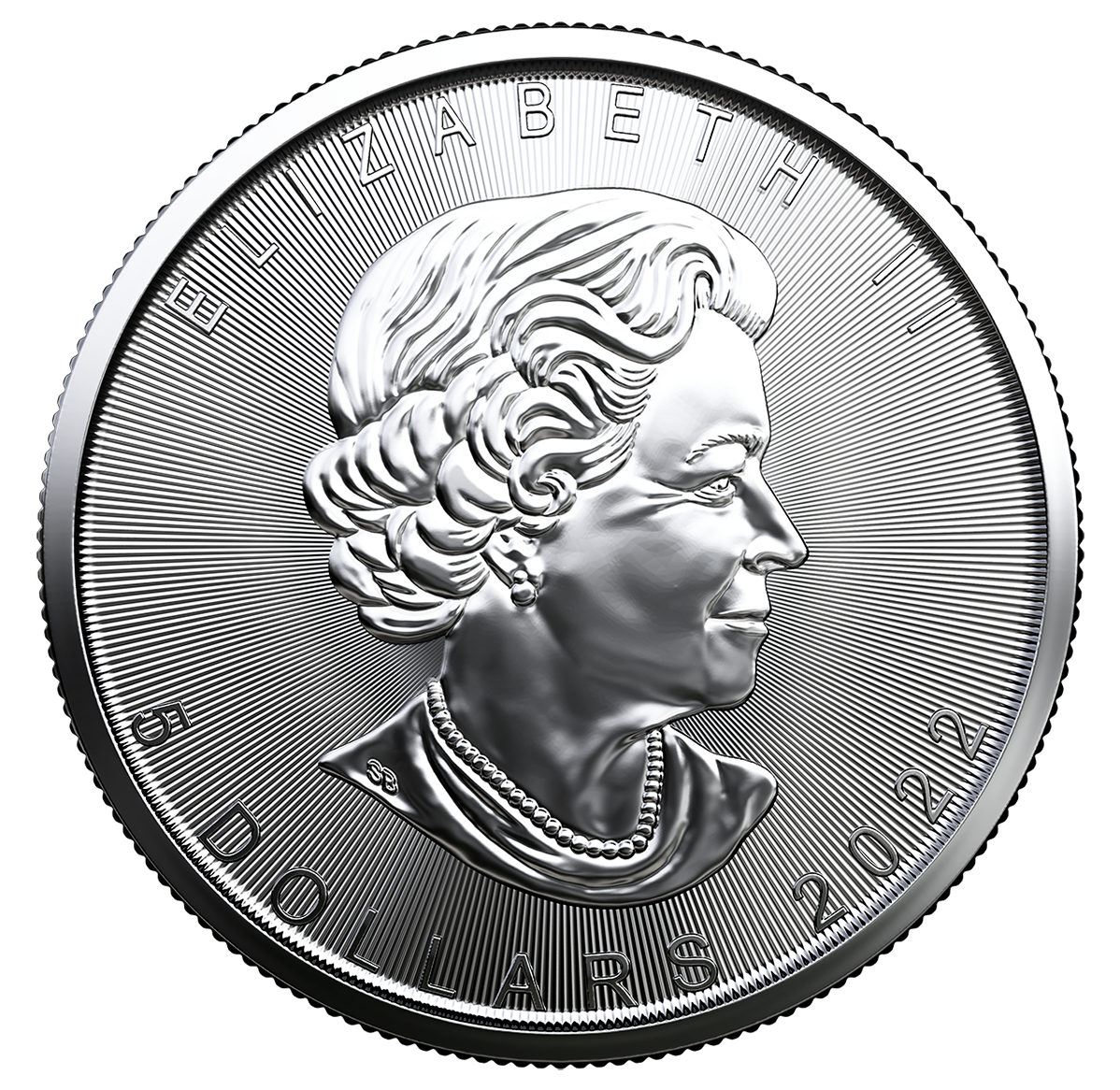 MAPLE LEAF Space Red Edition 1 Oz Silver Coin 5$ Canada 2022