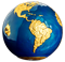 3 oz. Pure Silver Coin - Blue Marble with Gold Plating