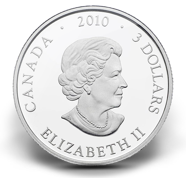 $3 Fine Silver Coin - Return of the Tyee (2010) | The Royal