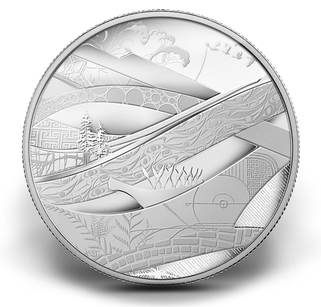 Vancouver 2010 5-Ounce Silver Coin - Look of the Games (2010