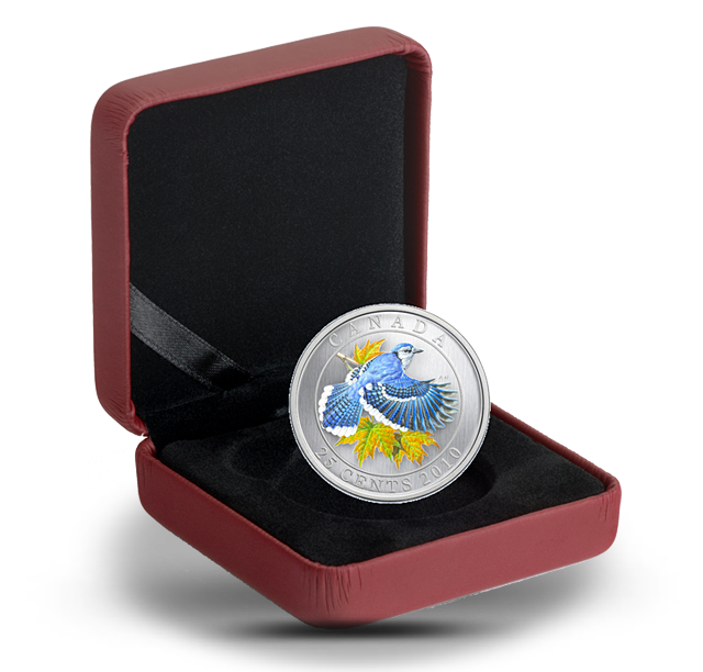 Blue Jay - Coloured Coin (2010) | The Royal Canadian Mint