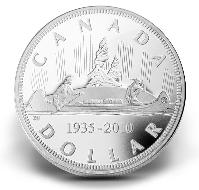 Limited Edition Proof Dollar- 75th Anniversary of the First