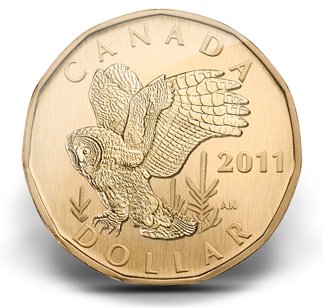 霊場巡礼★フクロウ一点物特別価格2つ玉オルゴブレス Specimen Set - Great Gray Owl (2011) | The Royal Canadian Mint