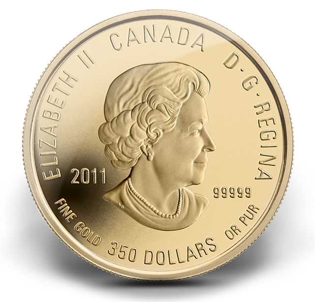99999 Gold Coin - Mountain Avens (2011) | The Royal Canadian Mint