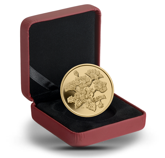99999 Gold Coin - Mountain Avens (2011) | The Royal Canadian Mint
