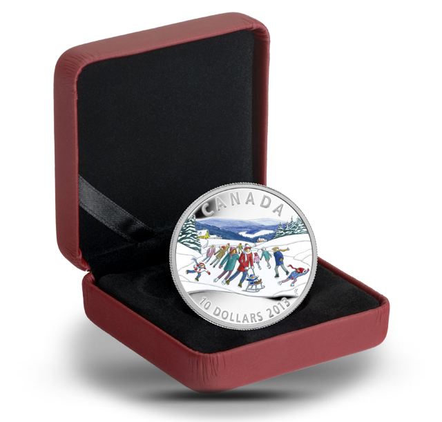 Fine Silver Coin - Winter Scene - Mintage: 8000 (2013) | The Royal