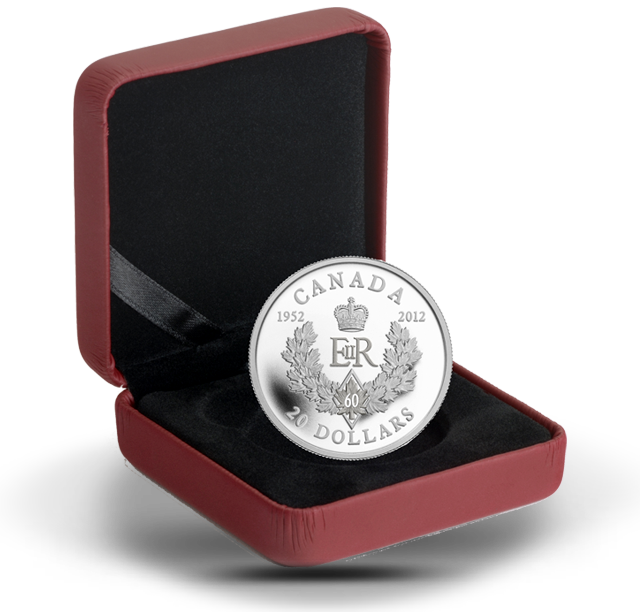 Fine Silver Coin - The Queen's Diamond Jubilee (2012) - Royal