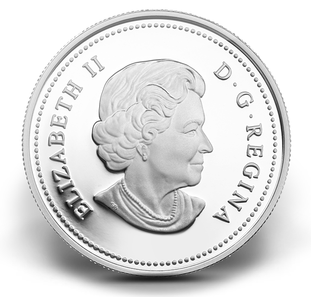 Fine Silver Coin with crystal - The Queen's Diamond Jubilee (2012
