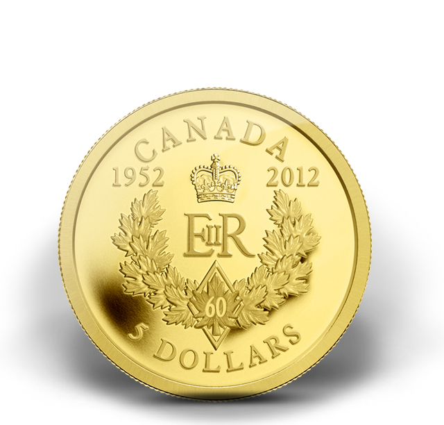 Pure Gold Coin - The Queen's Diamond Jubilee (2012) - Royal Cypher