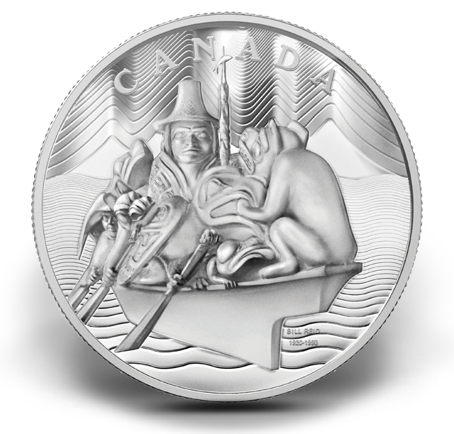 Fine Silver Coin - The Spirit of Haida Gwaii - Mintage: 100 (2012