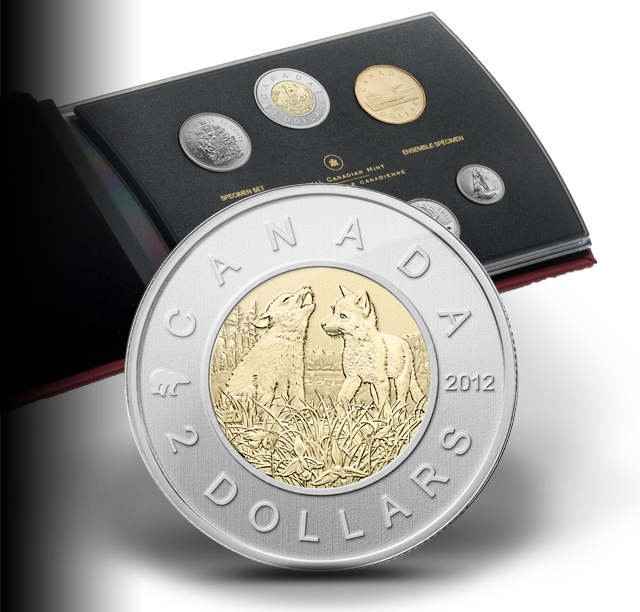 Special Edition Specimen Set - Wolf Cubs - Mintage: 15000 (2012