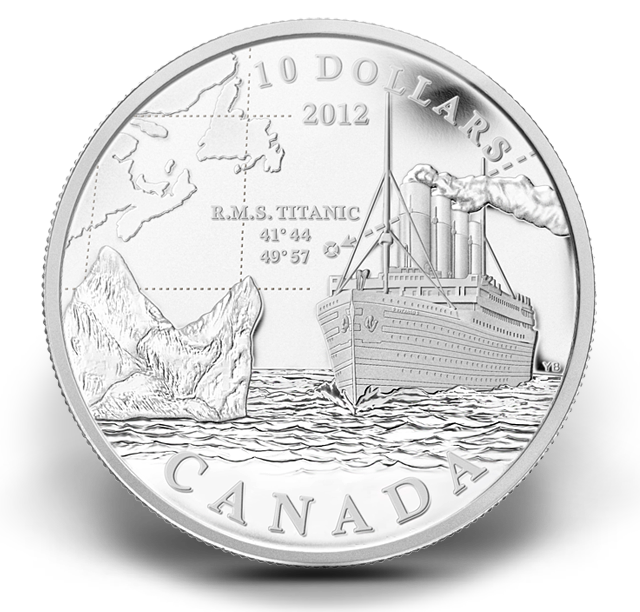 R.M.S. Titanic - Fine Silver Coin (2012) | The Royal Canadian Mint