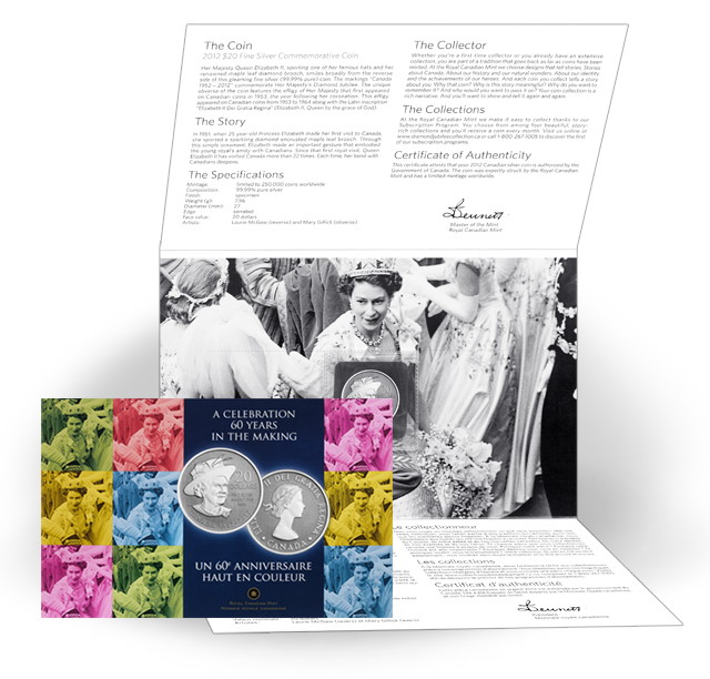 $20 for $20 Fine Silver Coin - The Queen's Diamond Jubilee (2012