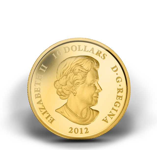 Fine Gold Fractional Set - Year of the Dragon - Mintage: 500 (2012