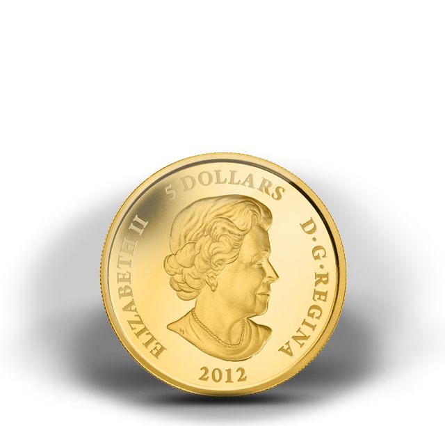 Fine Gold Fractional Set - Year of the Dragon - Mintage: 500 (2012