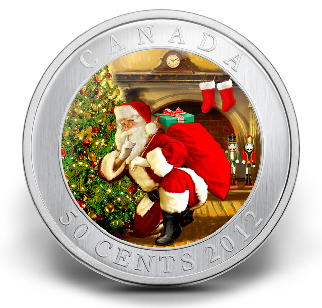 Santa's Magical Visit - Holiday Coin (2012) | The Royal Canadian Mint