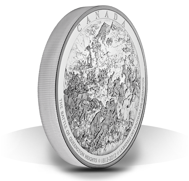 Fine Silver 1-Kilogram Coin - The Battle of Queenston Heights